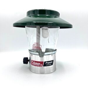 Vintage Coleman Model 5107 Single Mantle‎ Propane Gas Lantern Missing Parts